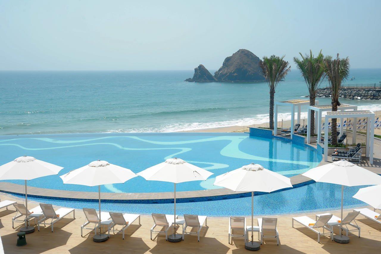 Royal M Al Aqah Beach Resort By Gewan Bagian luar foto The Cove Rotana Resort