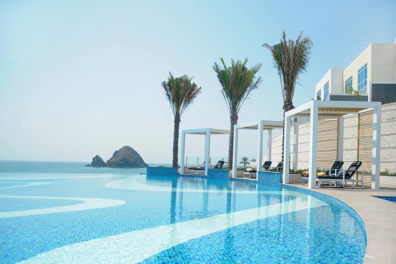 Royal M Al Aqah Beach Resort By Gewan Bagian luar foto The Cove Rotana Resort